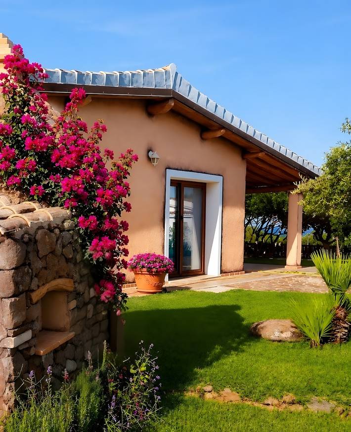 Ganze Wohnung, Apartment 'Angolo Di Paradiso - Rosone' mit Meerblick, privater Terrasse & Klimaanlage in Orosei, Golf von Orosei