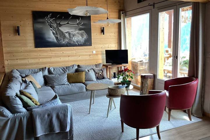Chalet pour 10 personnes, avec balcon à Sainte-Foy-Tarentaise