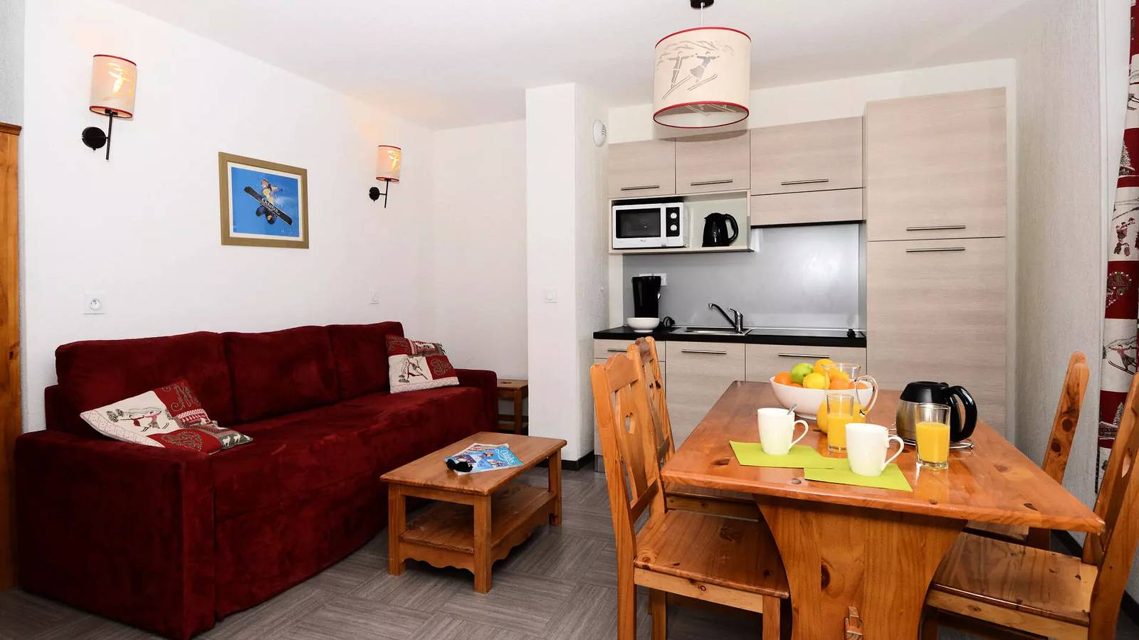 Studio entier, Studio 2 personnes in Vars (station de ski), Vars