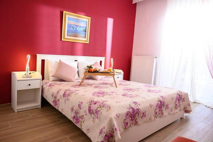 Appartement de vacances pour 6 personnes, avec jardin