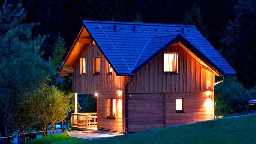Ferienhaus für 4 Personen, mit Terrasse und Seeblick - 1