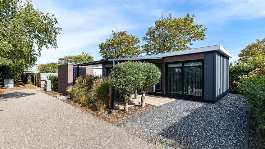 Chalet für 5 Personen, mit Sauna und Pool sowie Garten in Renesse