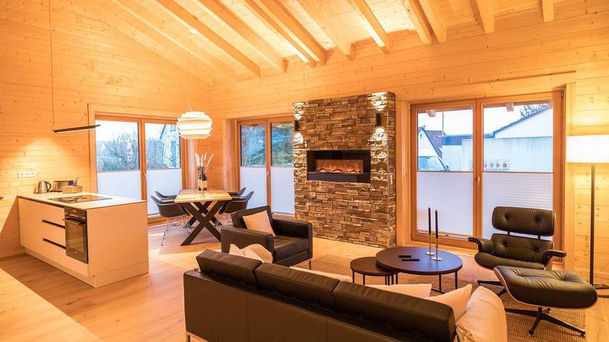Chalet voor 4 personen, met sauna en terras, met huisdier in de Eifel