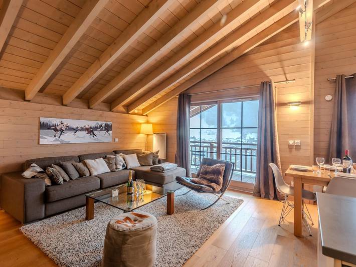 Chalet pour 5 personnes, avec balcon à Morzine - 2