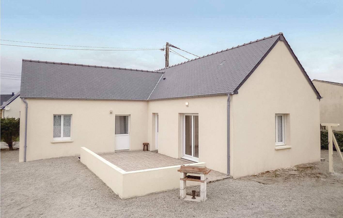 Appartement am Strand mit Parkplatz und kostenlosem Wifi in Saint-Marcouf, Cherbourg und Umgebung