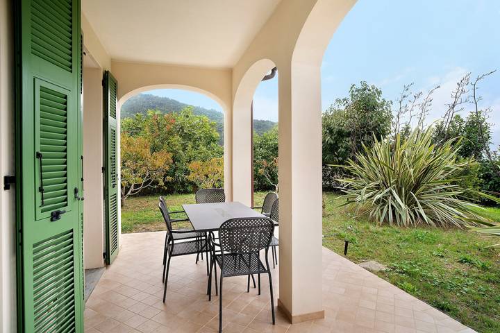 Appartement de vacances pour 6 personnes, avec Jardin à Vallebona