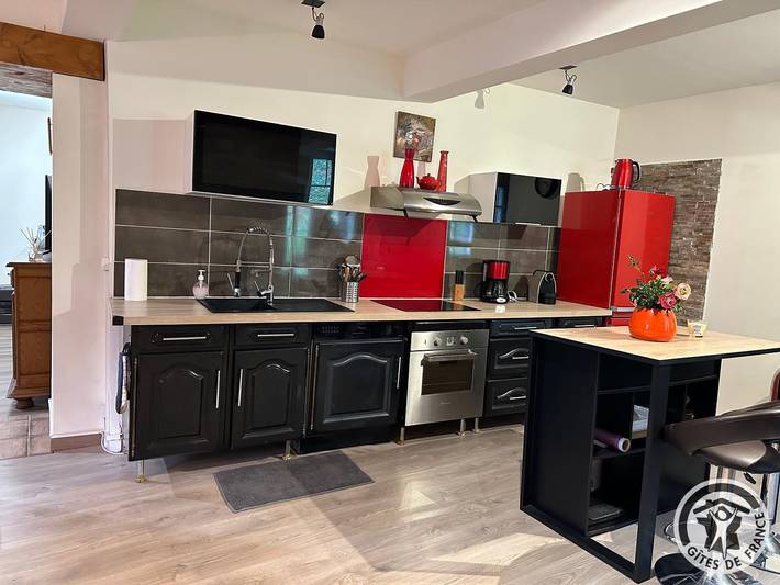 Gîte pour 6 personnes, avec jacuzzi ainsi que terrasse et jardin à Montoulieu - 3