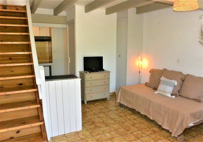 Appartement de vacances entier, Mini-Villa Canella  N°2 - Les Pieds Dans L'Eau- 3 pers in Sari-Solenzara, Arrondissement de Sartène