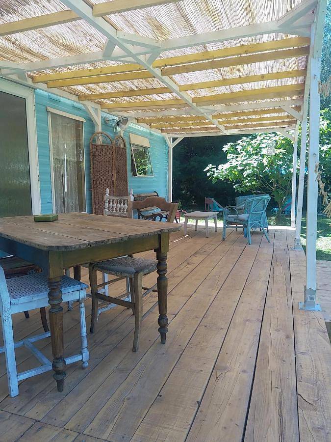 Camping pour 4 personnes, avec Terrasse ainsi que Jardin et Vue