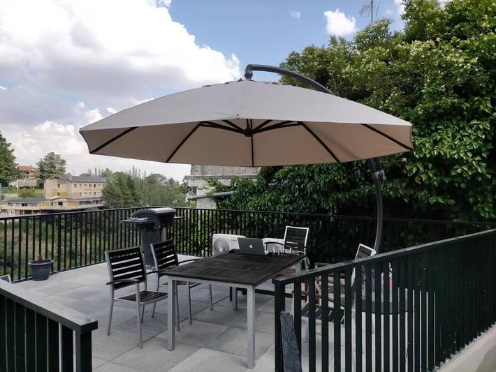 Casa rural para 8 personas, con Terraza además de Jardín y Vistas en Miraflores (Madrid)