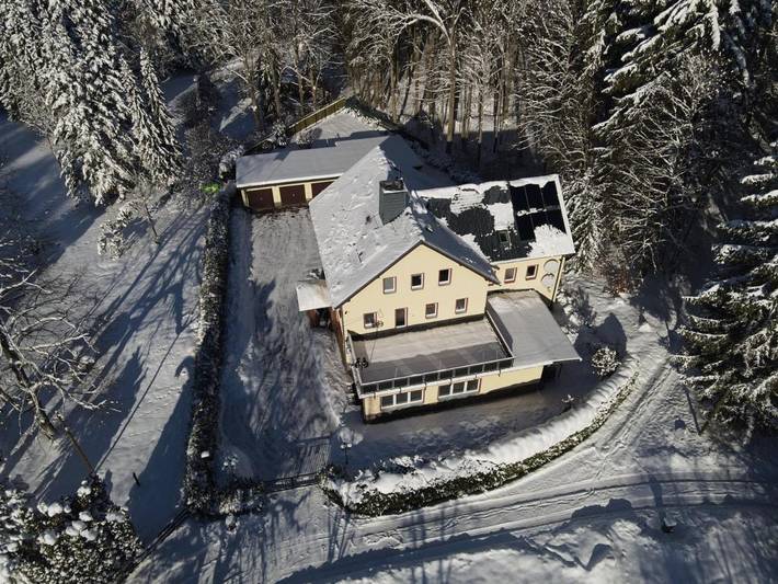 Ferienwohnung für 4 Personen, mit Garten und Sauna sowie Ausblick in Bärenstein - 4