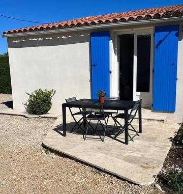 Location de vacances pour 3 personnes, avec terrasse à Valensole