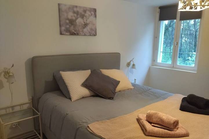 Single-storey villa, air conditioning, Wifi, swimming pool and large, quiet garden in La Capelle-et-Masmolène, Nimes und Umgebung