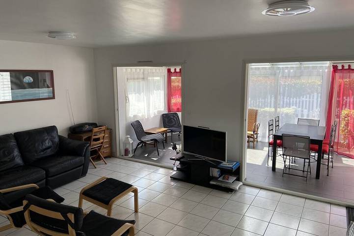 Maison de vacances pour 6 personnes, avec balcon et jardin dans L'Aiguillon (Arcachon)