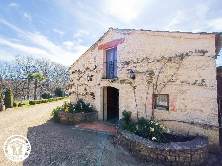 Location de vacances pour 3 personnes, avec Vue à Berganty