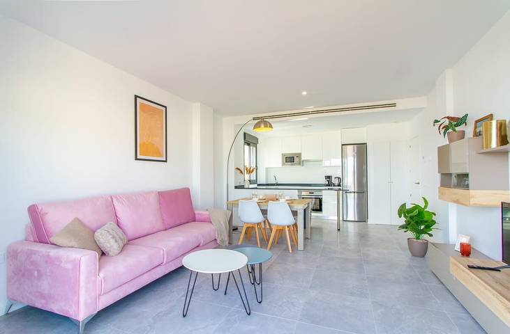 Appartement entier, Appartement de vacances pour 4 personnes avec piscine in Golf Bahia, Finestrat