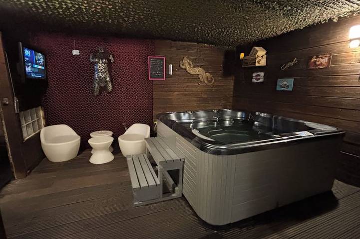 Chambre d’hôte pour 2 personnes, avec Jacuzzi