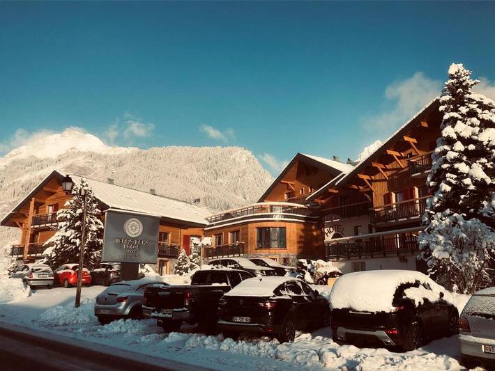 Hôtel pour 4 personnes, avec jardin ainsi que jacuzzi et sauna