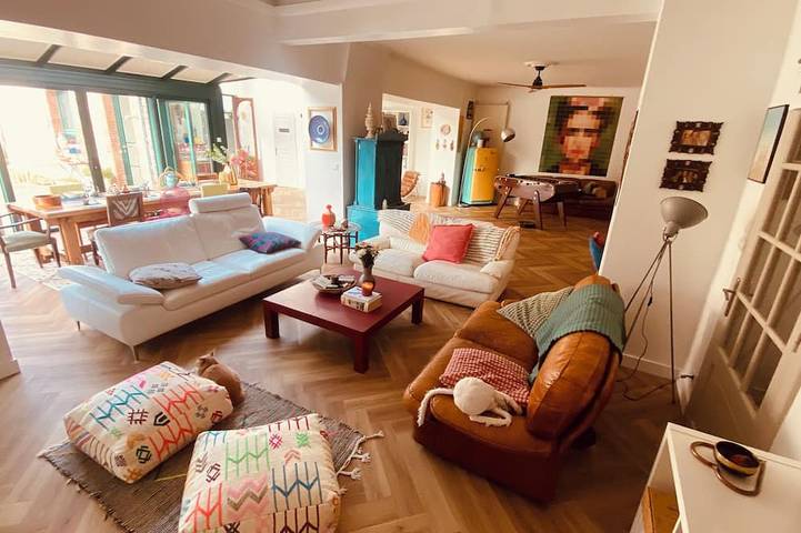 Casa de vacaciones para 12 personas, con jardín y terraza - 1