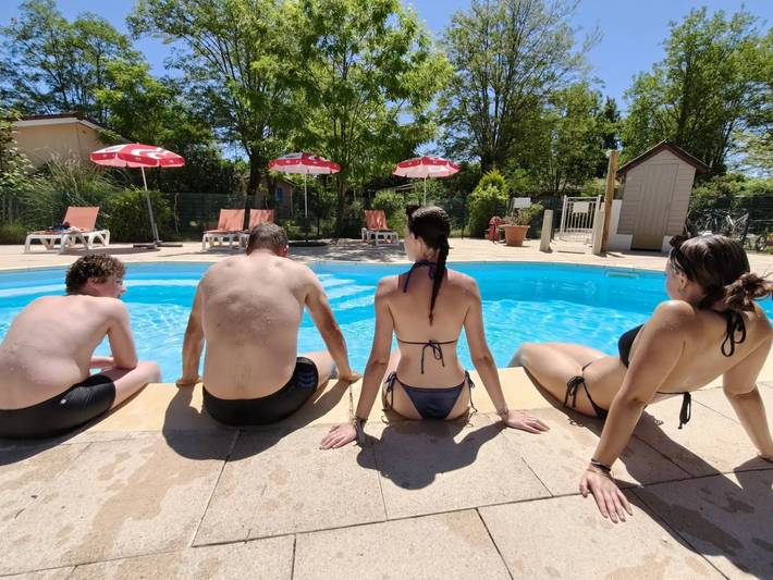 Gîte pour 7 personnes, avec bassin pour enfant, animaux acceptés à Montlaur (Midi-Pyrénées)