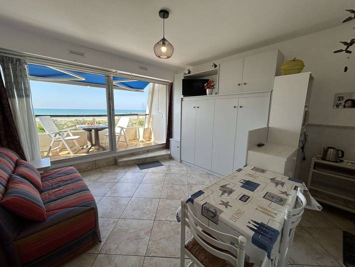 Location de vacances pour 3 personnes, avec balcon en Vendée