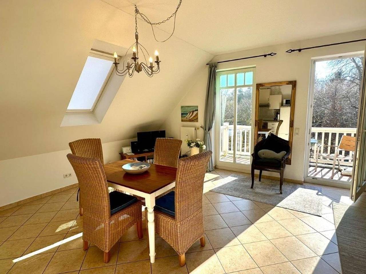 Ganze Ferienwohnung, Appartmenthaus Dünenschloss - 2- Raum- Appartement-Ostseeallee in Ostseebad Kühlungsborn, Kühlungsborn