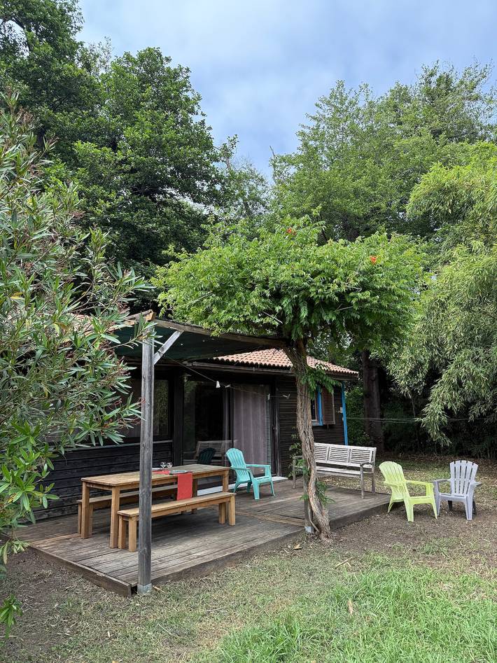 Chalet pour 6 personnes, avec jardin en Corse