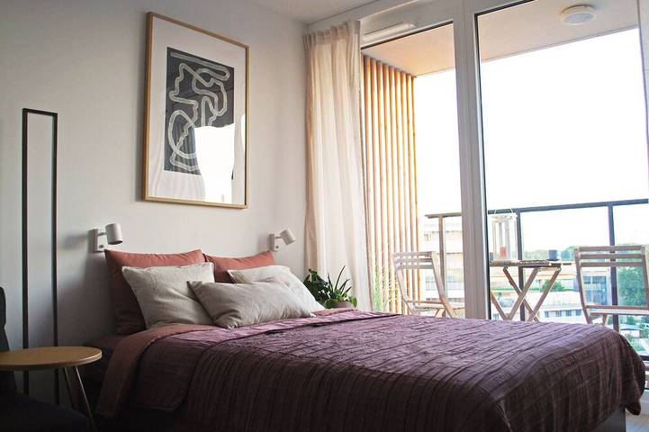Ferienwohnung für 2 Personen, mit Terrasse in Warschau