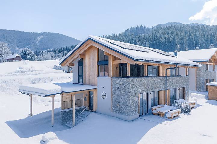 Chalet für 7 Personen, mit Garten und Balkon in St. Lambrecht