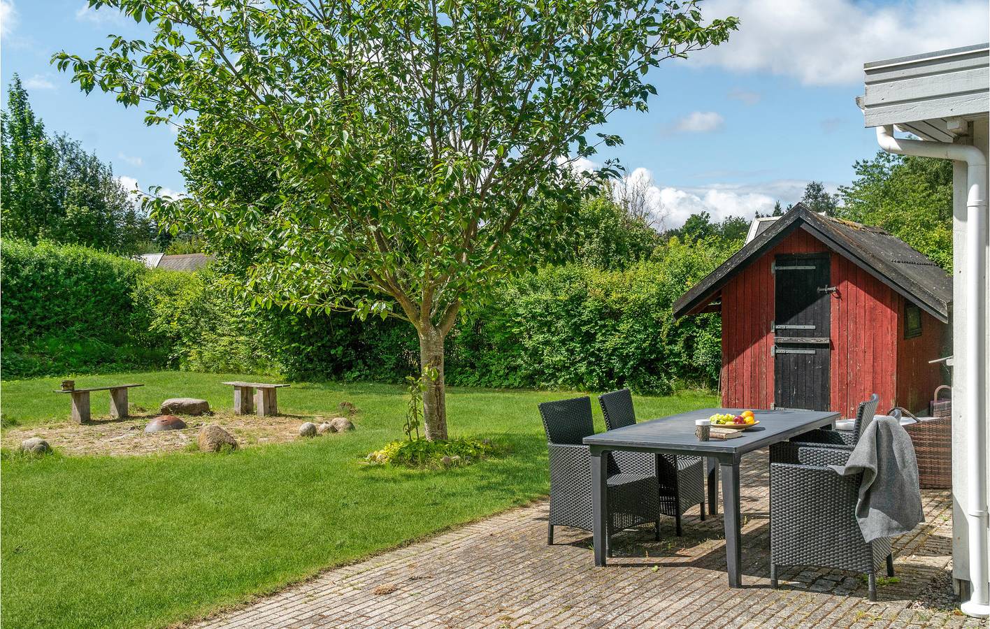 Feriehus for 5 personer med have in Grevinge, Nordwestseeland