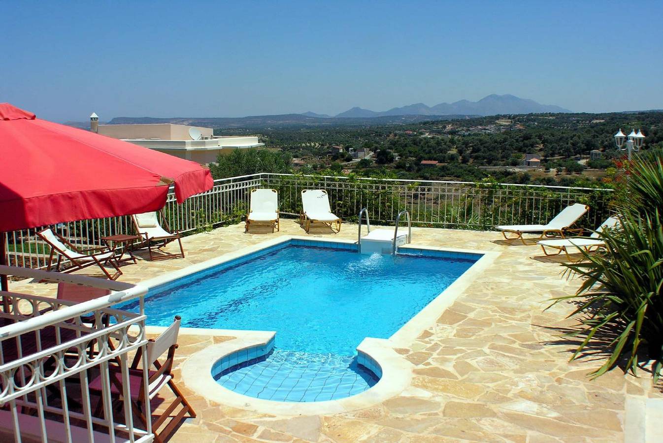 Villa für 9 Personen mit Kinderpool in Rethymno und Umgebung