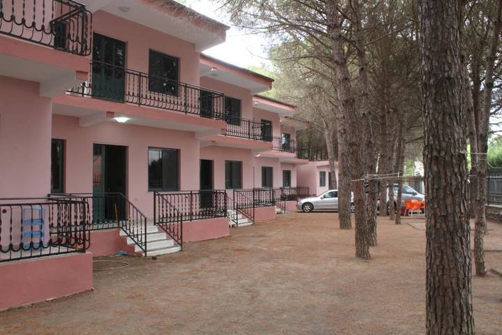 Appartement de vacances pour 6 personnes, avec terrasse ainsi que jardin et vue, animaux acceptés