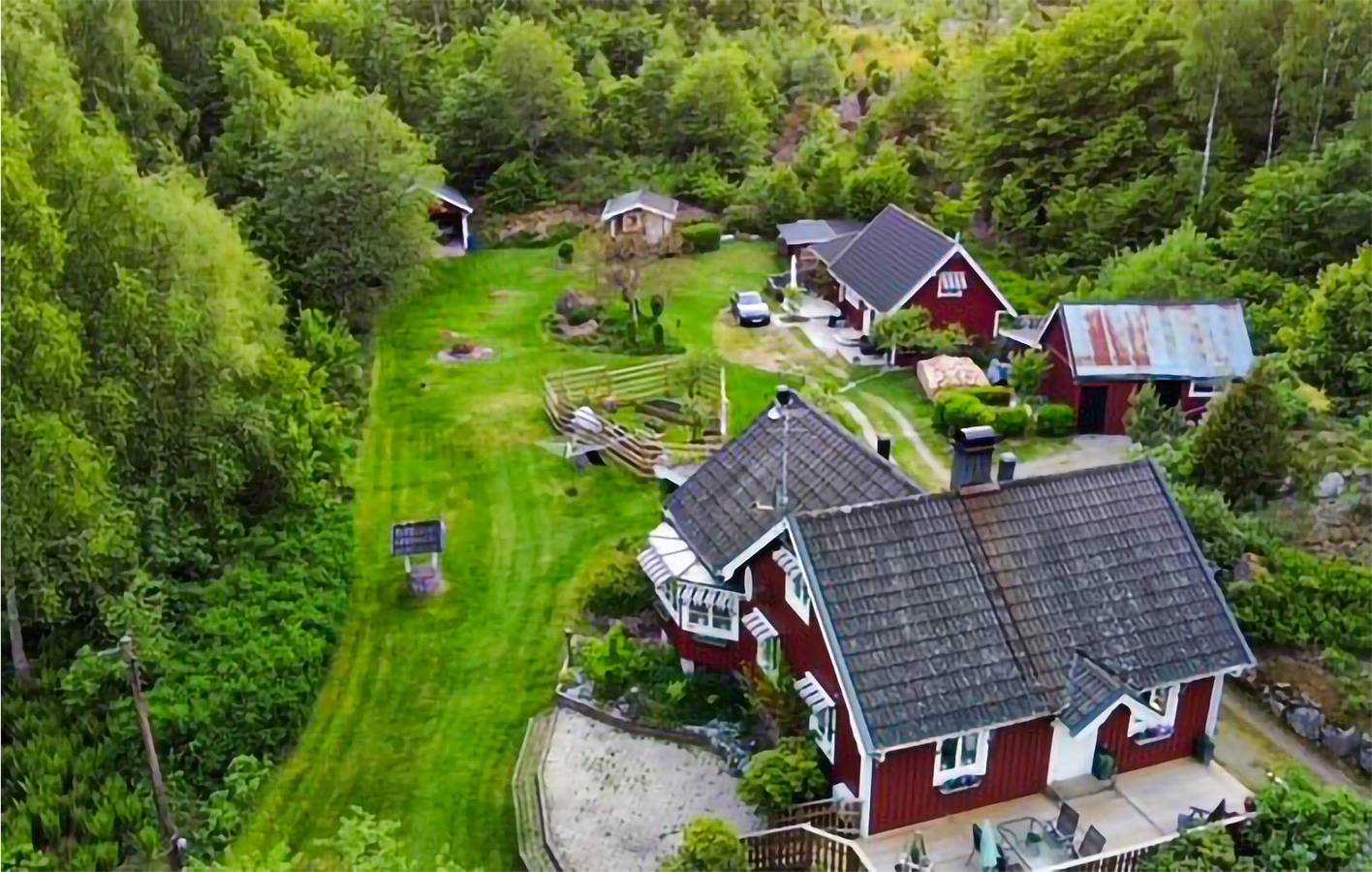 Hus för 5 Personer, med trädgård och terass