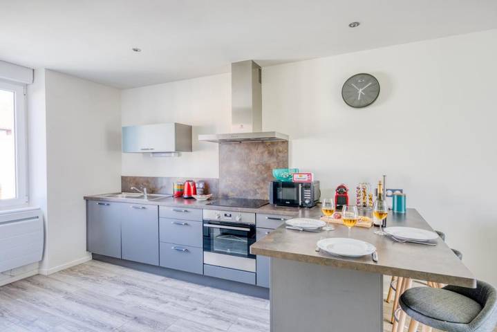 Gîte pour 6 personnes, avec Terrasse et Jardin à Audincourt - 4