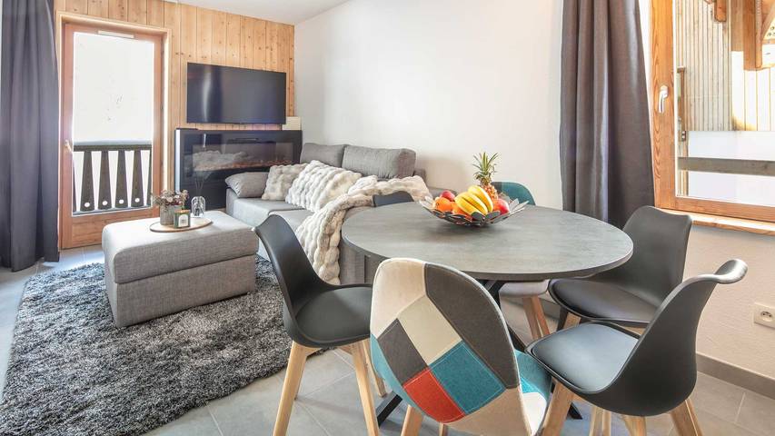 Gîte pour 6 personnes, avec balcon, animaux acceptés dans Col De La Croix De Fer - 4