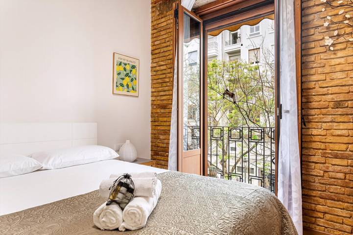 Appartement de vacances pour 4 personnes, avec balcon à Valence (Espagne)