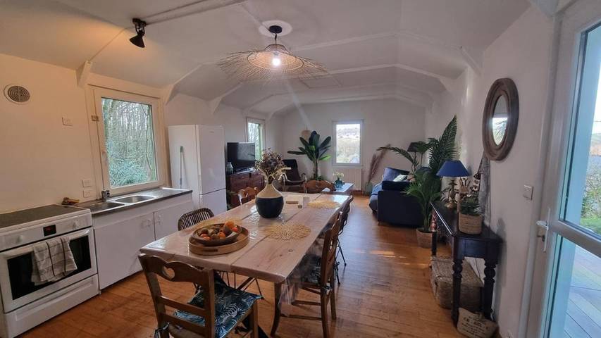 Location de vacances pour 6 personnes, avec vue et jardin à Hennebont - 2