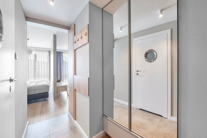 Apartament wakacyjny dla 4 osób, z balkon w Ustka