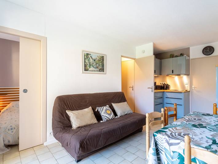 Gîte pour 4 personnes, avec balcon, animaux acceptés dans Plage Du Lavandou Le Lavandou - 3