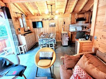 Chalet pour 5 personnes, avec terrasse à Les Gets