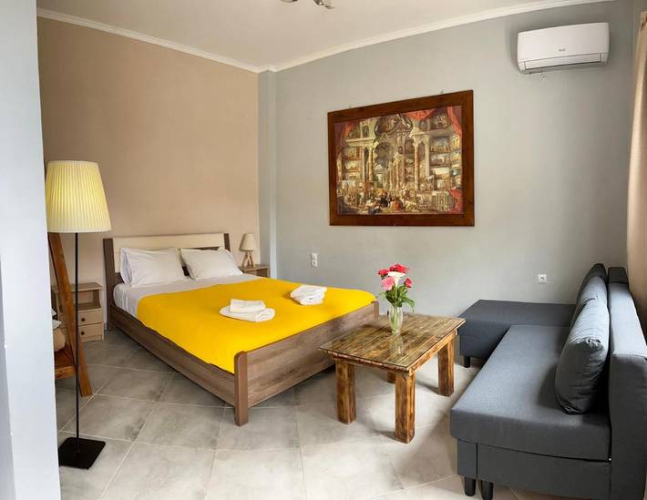 Vakantiewoning voor 3 personen, met terras en tuin, met huisdier in Parga