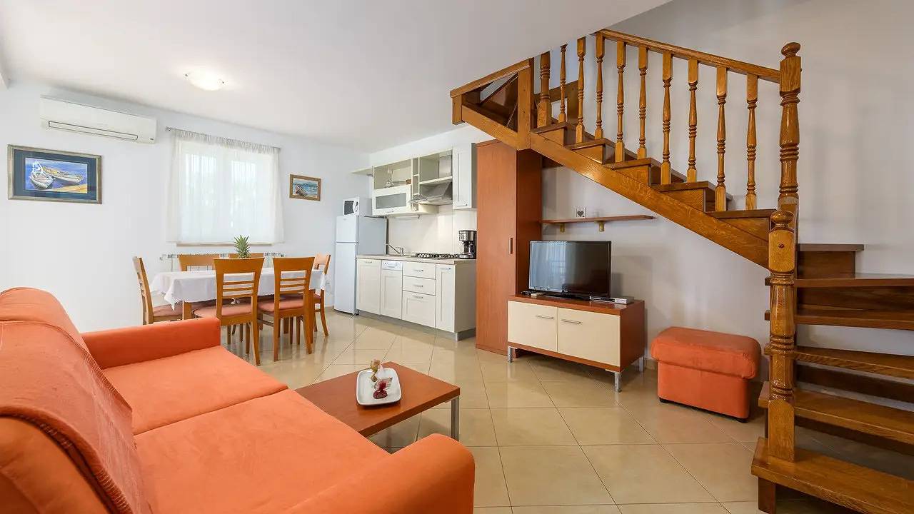 Appartement de vacances entier, Ferienwohnung für 6 Personen (56 m²) in Basanija in Umag, Région d'Umag