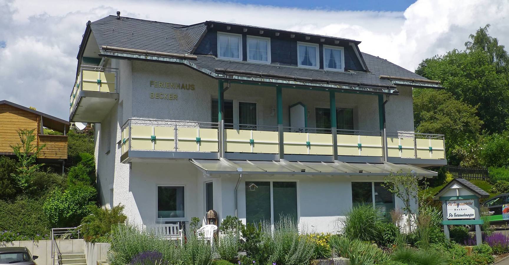 Ganze Wohnung, Ferienwohnung Becker Typ B" mit Bergblick, Gemeinschaftsgarten und Wi-Fi in Schwalefeld, Willingen