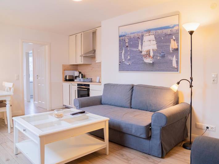 Ferienwohnung für 4 Personen, mit Sauna und Terrasse sowie Garten, kinderfreundlich