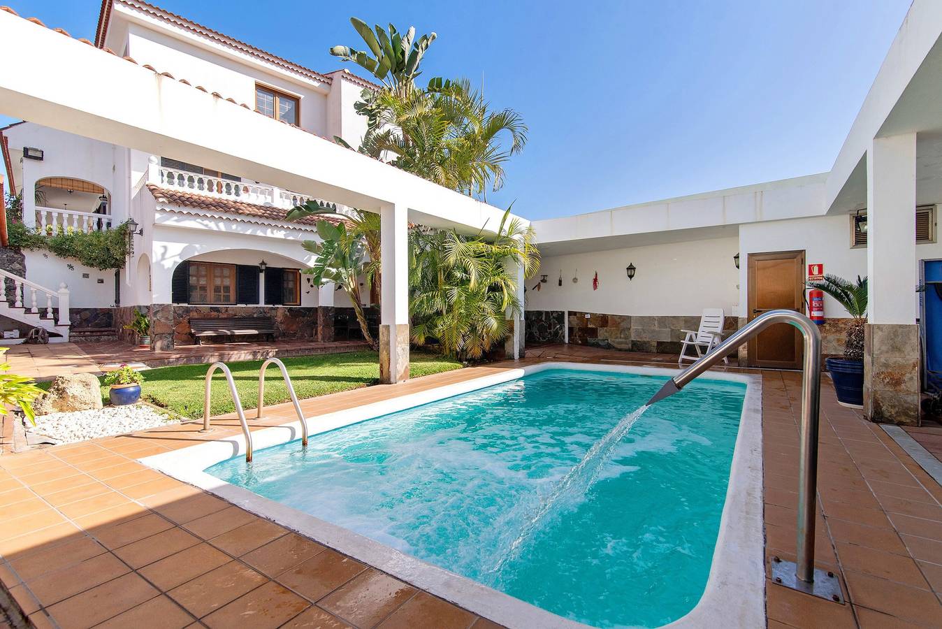Appartement entier, Appartement de vacances 'Bonita Casa Para El Relax' avec vue sur la montagne, piscine et Wi-Fi in Valsequillo de Gran Canaria, Gran Canaria Est