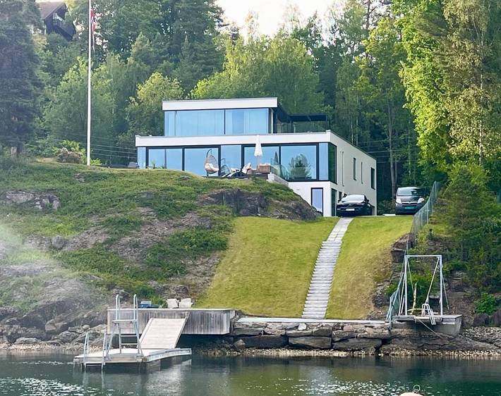 Ferienwohnung für 2 Personen, mit Terrasse und Garten sowie Ausblick