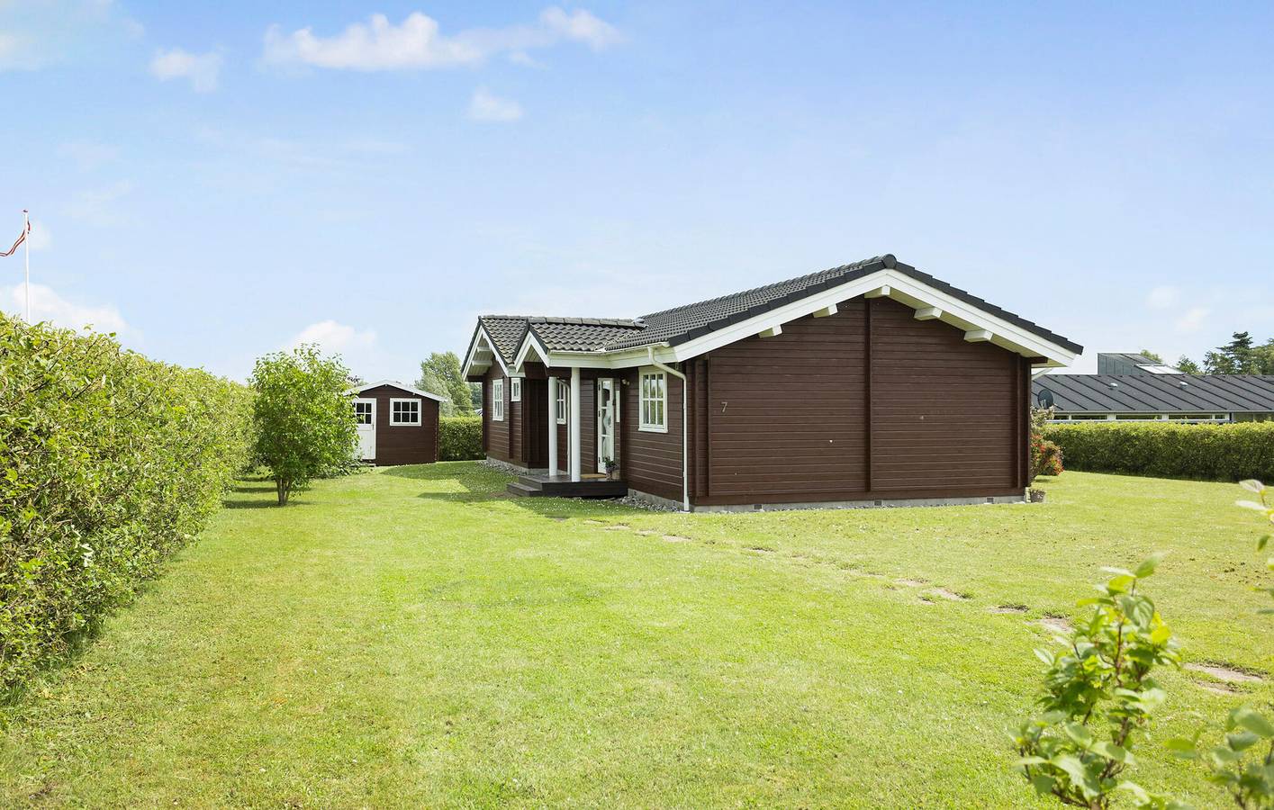 Ferienhaus für 6 Personen mit Sauna in Bukkemose, Humble
