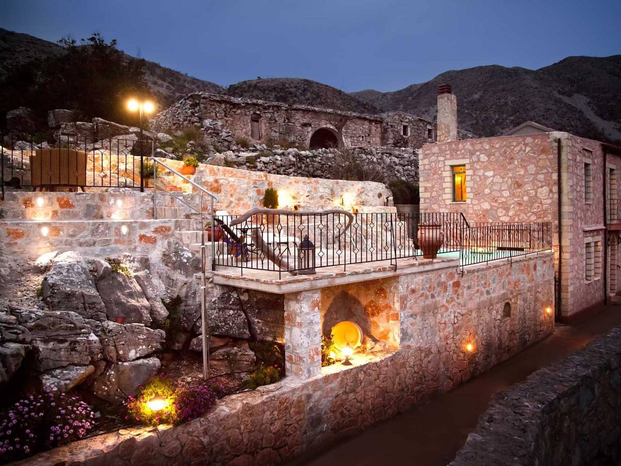 Villa aus Stein "Galatia" in Chania und Umgebung