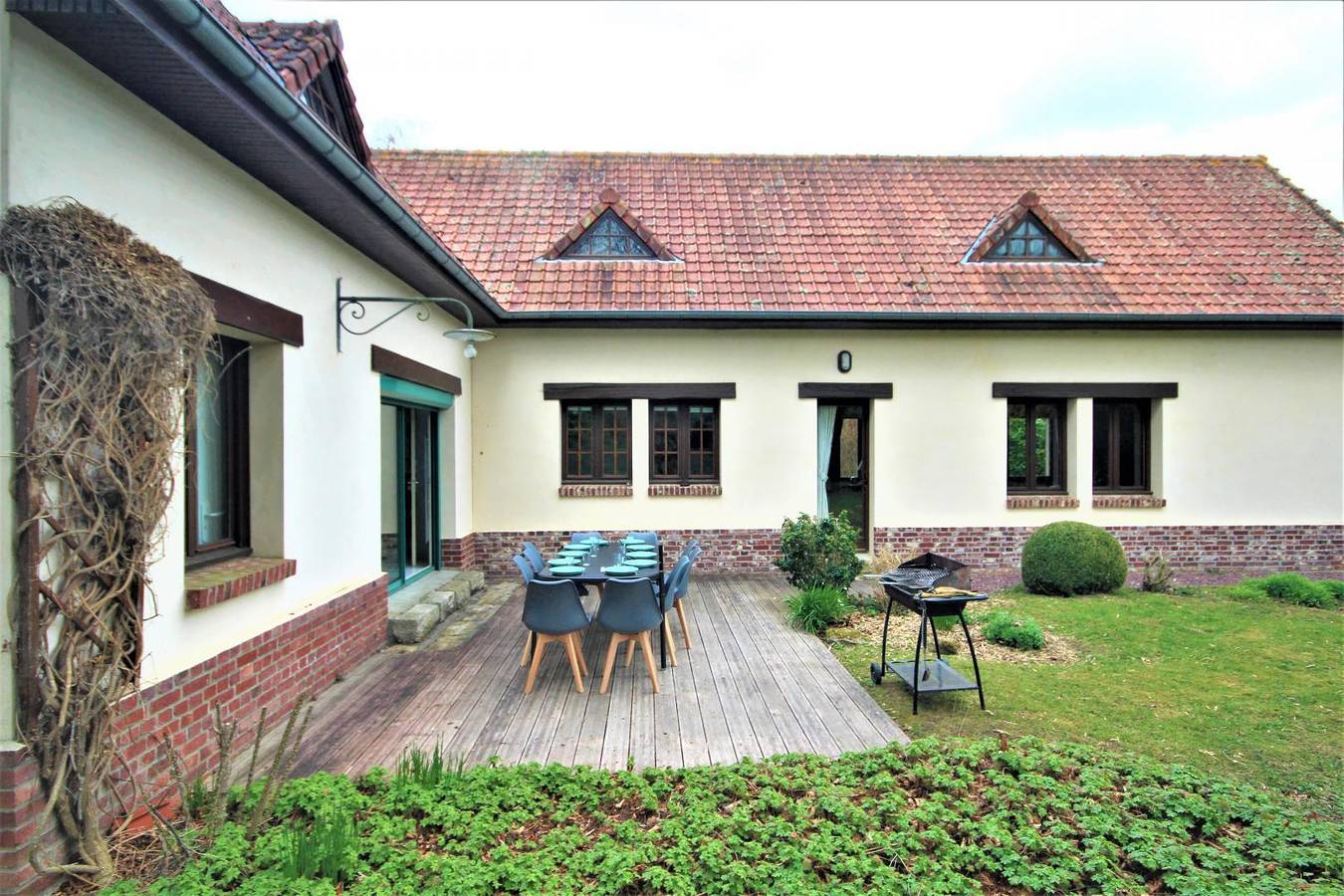 Gîte für 10 Personen mit Terrasse in Saint-Martin-le-Gaillard, Dieppe und Umgebung