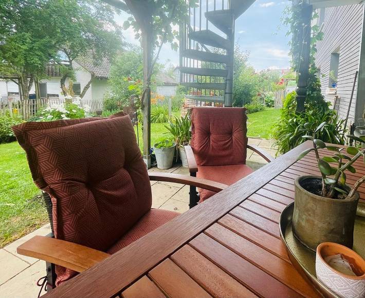 Ferienwohnung für 4 Personen, mit Terrasse und Garten in Wolfegg - 2